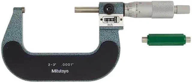 Alt view image 2 of 2 - MITUTOYO 193-213 Digital Micrometer,2 to 3",Ratchet