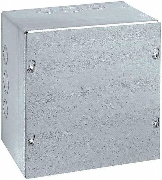 Alt view image 2 of 5 - WIEGMANN SC151506G Captive Screws Electrical Enclosures, 15 in H, 6 in D, 15 in