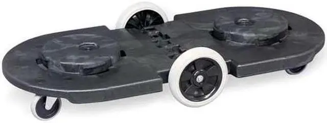 Main image of RUBBERMAID FG264600BLA Brute Container Dolly,200 lb.,20-1/4"W,Black