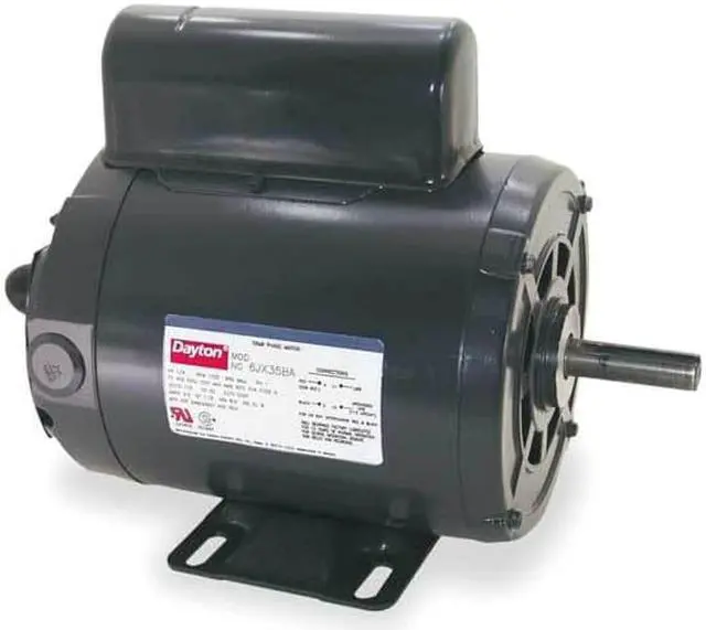 Alt view image 2 of 3 - DAYTON 4K142BB Tool Motor, 2-Shaft, 1/2hp, 1725rpm, 115/230
