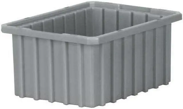 Alt view image 2 of 6 - AKRO-MILS 33105GRAY Industrial Grade Polymer, Divider Box, Gray, 10 7/8 in L, 5