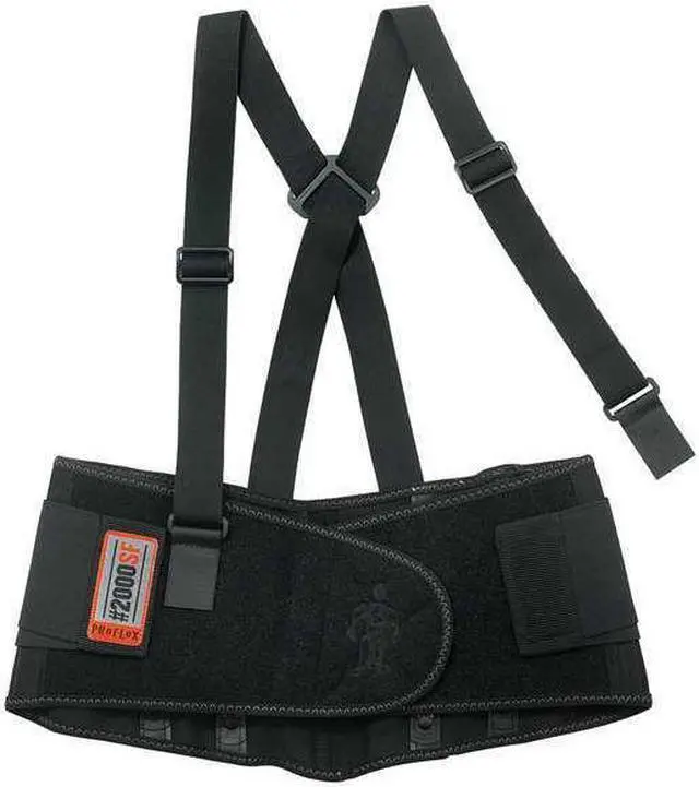 Main image of Back Support, Black, XS