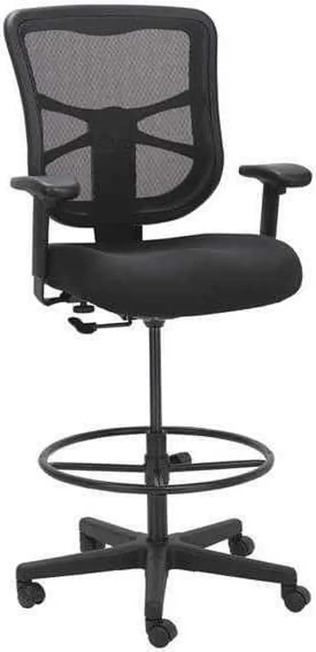 Alt view image 9 of 20 - Alera - EL4615 - Alera Elusion Series Mesh Stool, Black