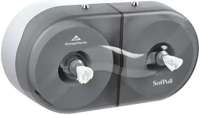 Alt view image 2 of 4 - GEORGIA-PACIFIC 56509 Toilet Paper Dispr,Centerpull,(2) Rolls