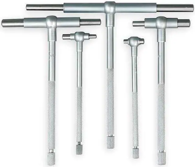 Main image of MITUTOYO 155-904 Telescoping Gage Set,5 Pc,0.500 to 6In
