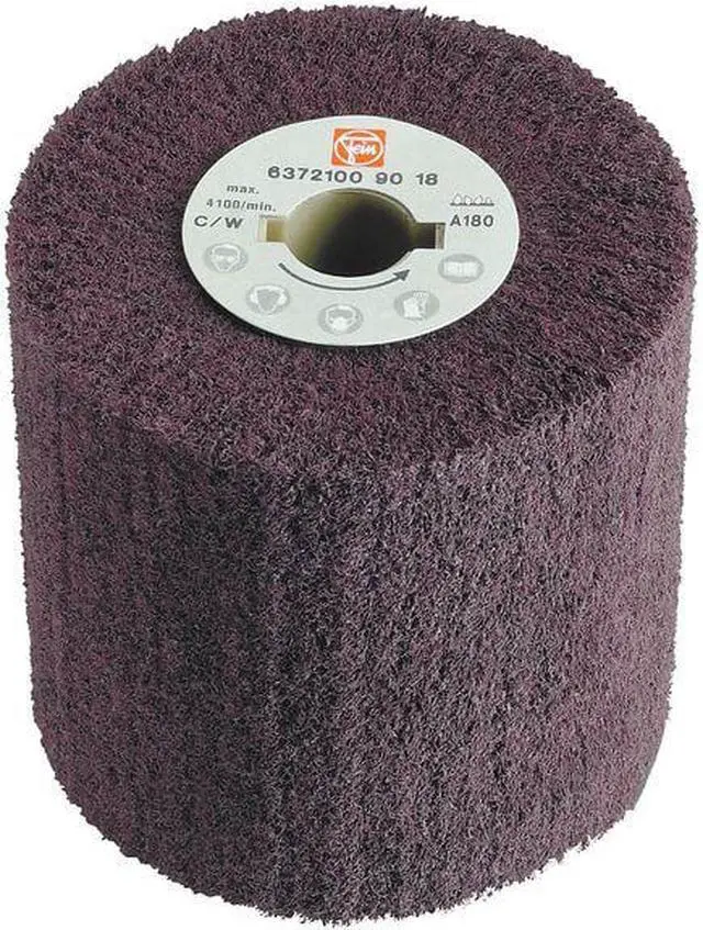 Main image of FEIN 63721009018 Fleece Wheel,4 In,180Grit,Fine,For10F050