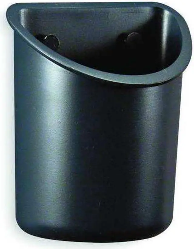 Alt view image 5 of 8 - Officemate Gray Pencil Cup, Plastic, 5" Height, 4-1/4" Width, 2-1/2" Depth 29032