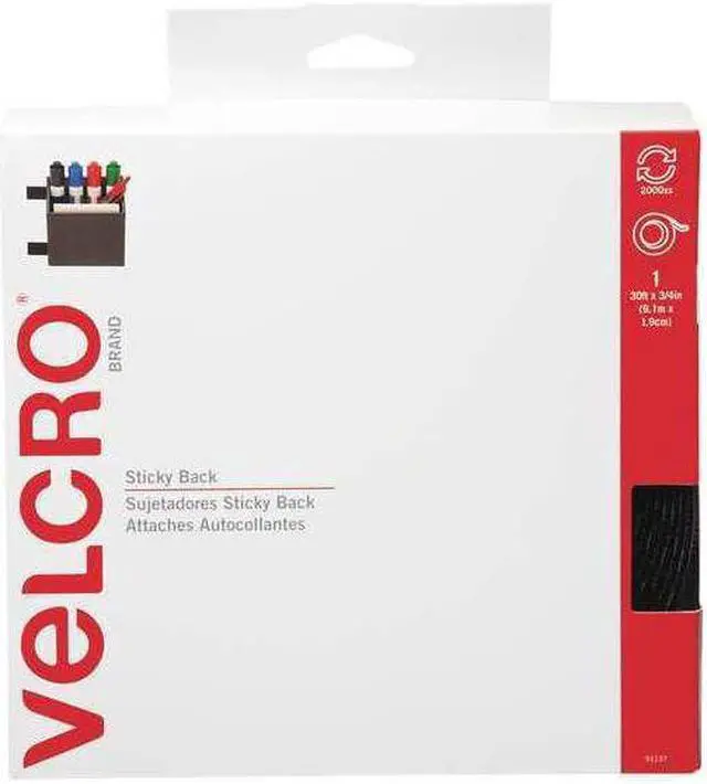Alt view image 6 of 17 - Velcro Sticky-Back Hook and Loop Fasteners in Dispenser 3/4 Inch x 30 ft. Roll