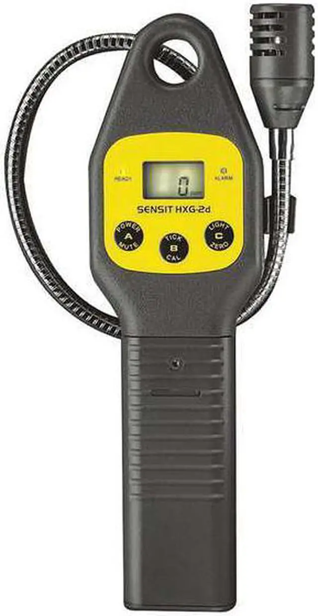 Alt view image 2 of 3 - Test Products Intl. Combust Gas Detector,0 to 999 ppm  HXG-2D