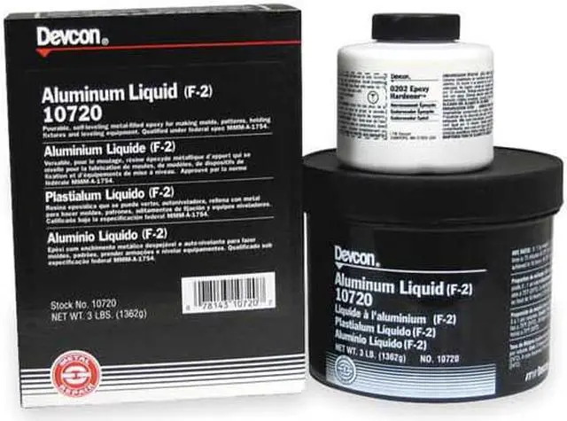 Alt view image 6 of 8 - DEVCON 10720 Epoxy Adhesive, 10720 Series, Gray, Pail, 5:01 Mix Ratio, 16 hr