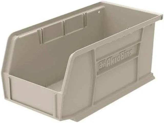 Main image of AKRO-MILS 30234STONE Stone Hang and Stack Bin, 14-3/4"L x 5-1/2"W x 5"H,