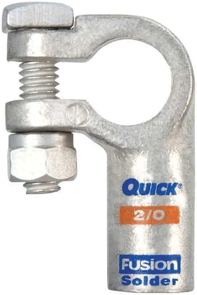 Alt view image 3 of 3 - FUSION 426320-525-001N Left Elbow Terminal,2/0 ga,Orng,Neg