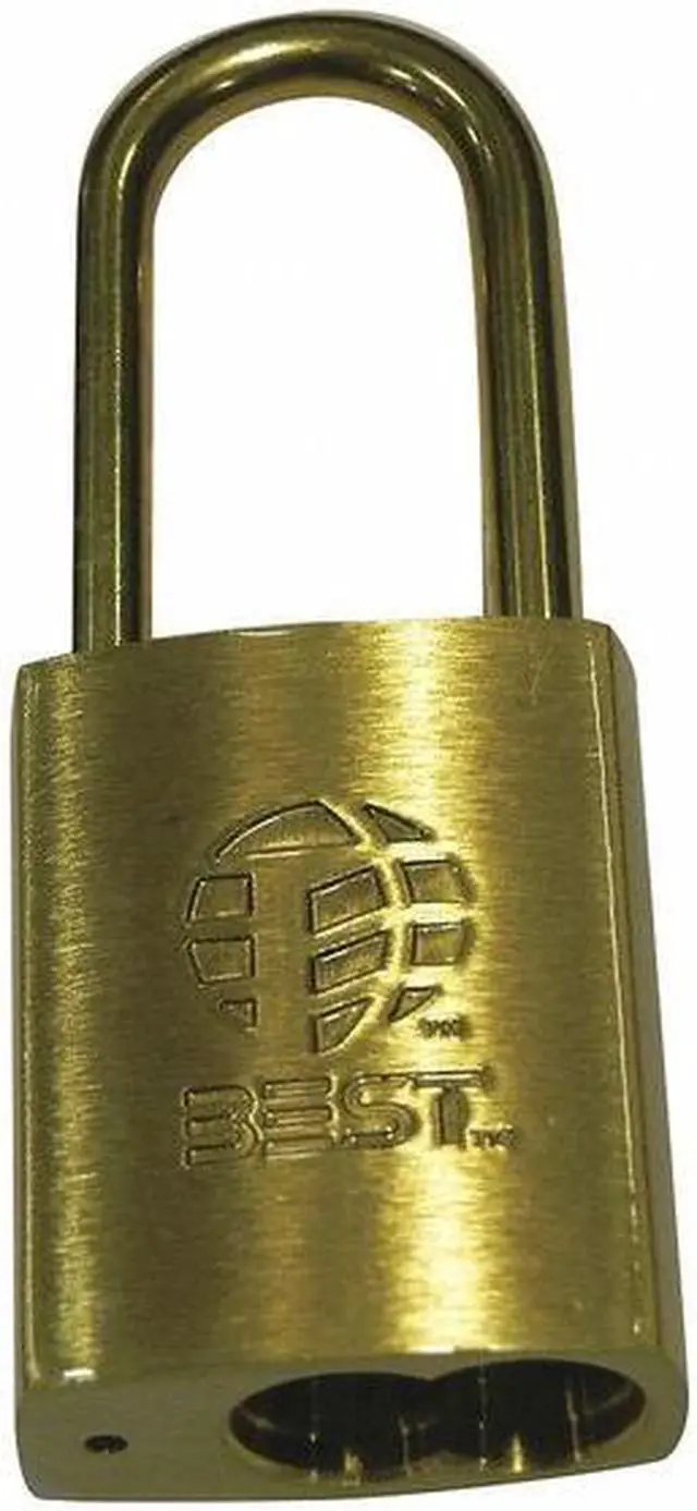 Alt view image 2 of 2 - BEST 21B772L606 Keyed Padlock,5/16" Shackle Dia.