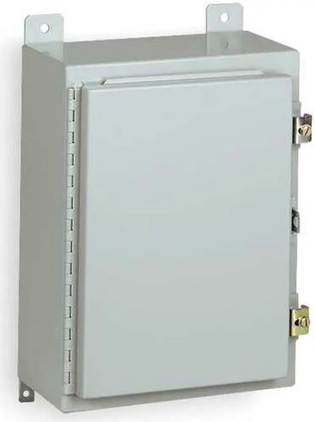 Alt view image 2 of 5 - WIEGMANN N12242410 Padlockable Hasp Electrical Enclosures, 24 in H, 10 in D, 24