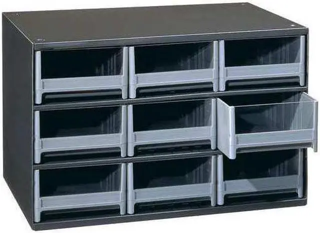 Alt view image 5 of 8 - AKRO-MILS 19715 Drawer Bin Cabinet W/ 15 Drawers, Gray, Steel/Polystyrene, 17