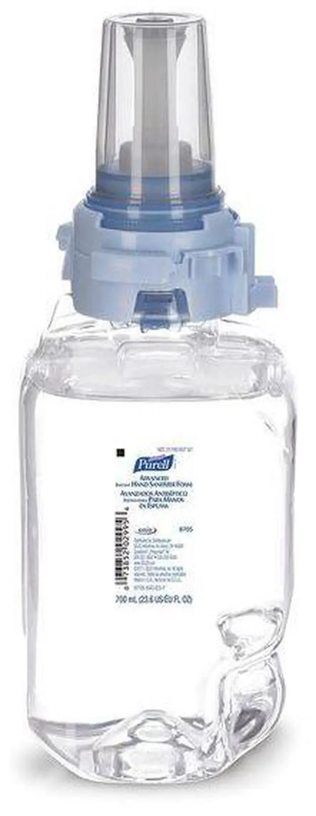 Alt view image 7 of 16 - Purell 870504CT Advanced Instant Hand Sanitizer Foam, ADX-7, 700 ml Refill, 4/Carton, 1 Carton