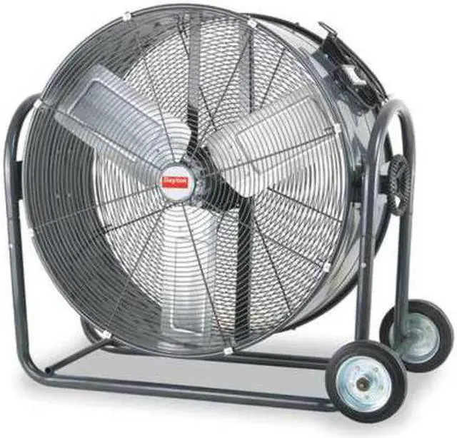 Alt view image 5 of 7 - DAYTON 1YNW5 Standard Duty Industrial Fan, 36 in Blade Dia, Non-Oscillating,