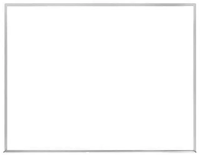 Alt view image 9 of 20 - Ghent Non-Magnetic Whiteboard with Aluminum Frame 18""H x 24""W (M2-18-1)