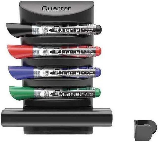 Alt view image 2 of 16 - Quartet 85377 Prestige 2 Connects Marker Caddy, 4 Chisel-Tip Markers, Assorted, 1 Each