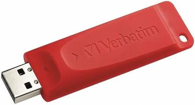 Alt view image 2 of 20 - Verbatim Store 'n' Go 4GB Flash Drive (USB2.0 Portable / Red) 95236
