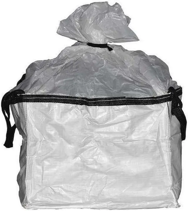 Alt view image 3 of 3 - Shoptough 48 cu. ft. Polypropylene Bulk Bag with 2500 lb. Load Capacity, White