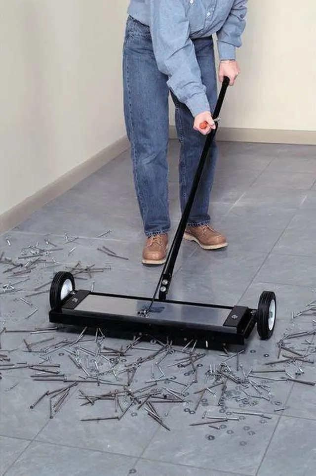 Alt view image 2 of 2 - ZORO SELECT MFSM12 Magnetic Sweeper,80 lb,16-1/2 In.W