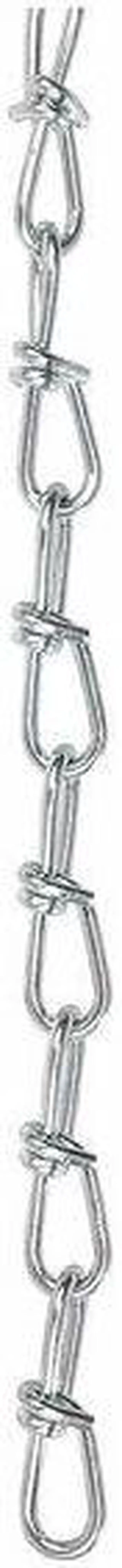 Main image of PEERLESS CHAIN 7010132 Chain,Twin Loop,100 ft.,155 lb.,Weldless