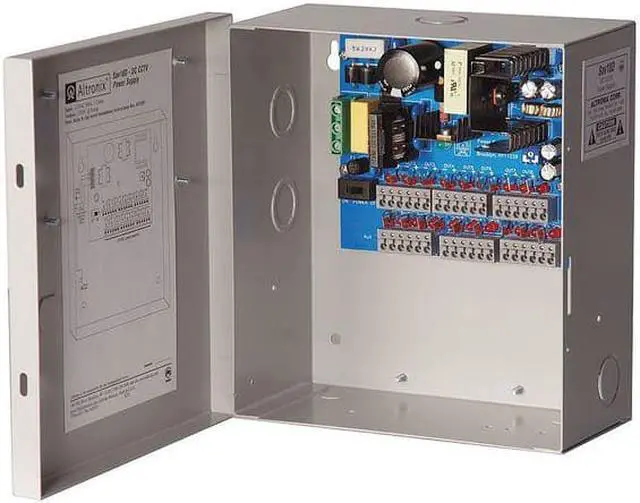 Alt view image 7 of 7 - Power Supply,CCTV DC,Wall Mount ALTRONIX SAV18D