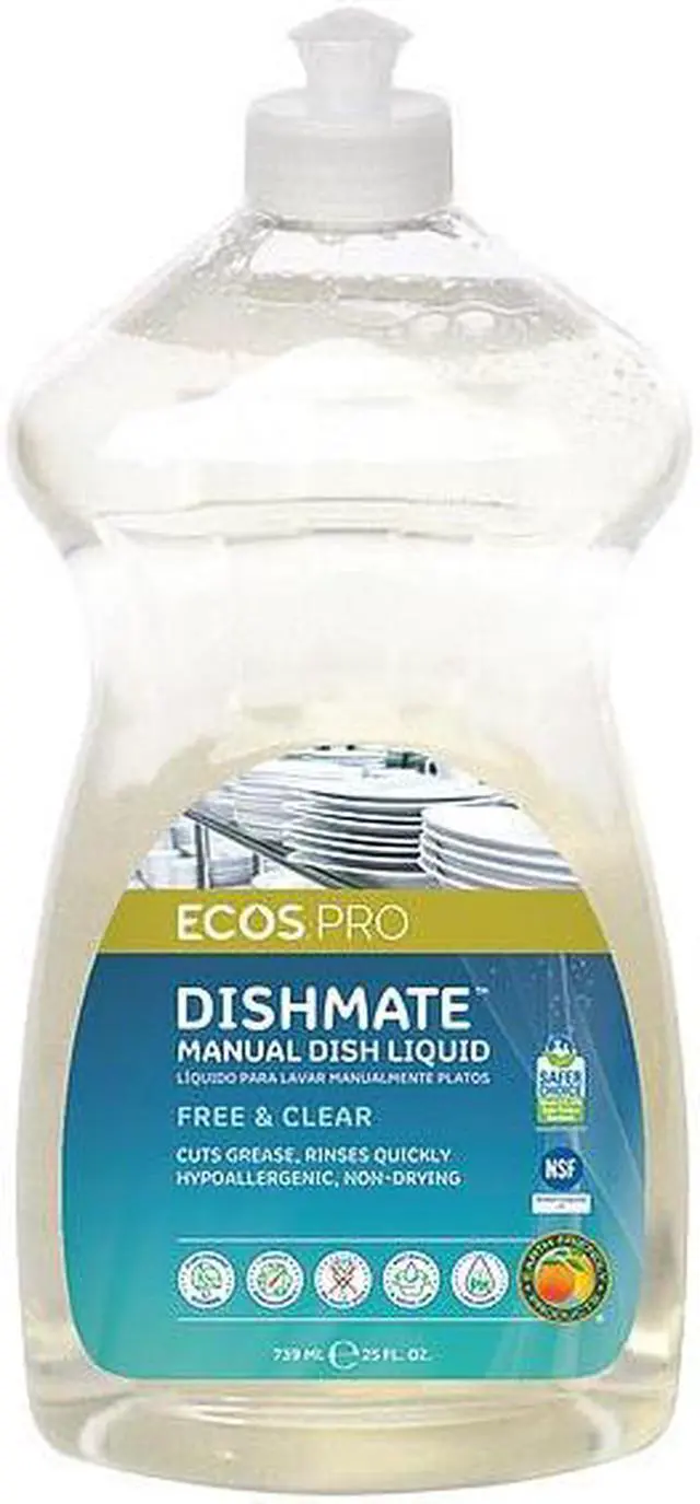 Alt view image 9 of 16 - Liquid Dish Detergent,25 oz.,Unscented EARTH FRIENDLY PRODUCTS PL9721/6