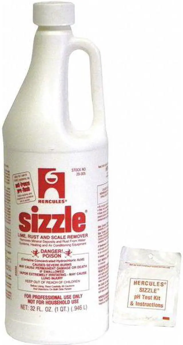 Main image of HERCULES 20305 Sizzle, Drain and Waste System Cleaner, Ready To Use, Liquid, 1