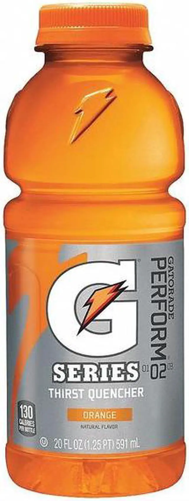 Alt view image 5 of 7 - 20Oz. Orange Wide Mouthbottle