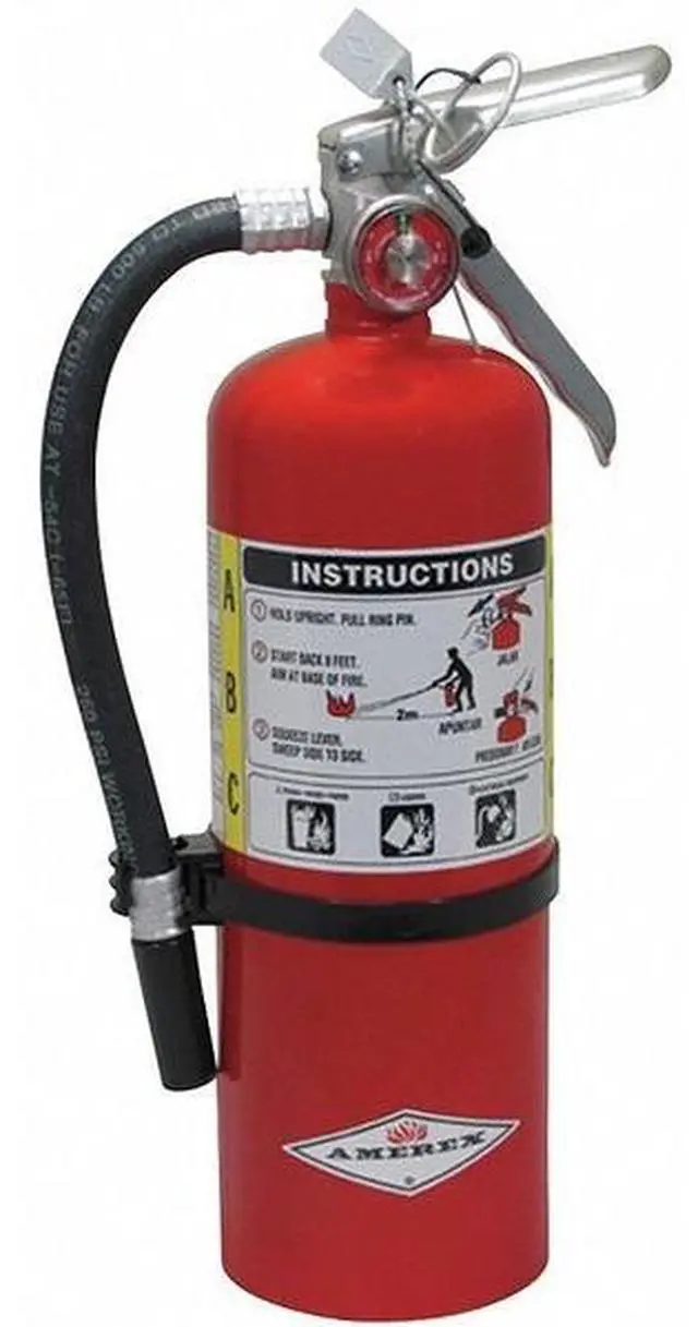 Alt view image 3 of 4 - Amerex 5lb ABC Dry Chemical Fire Extinguisher (B402)