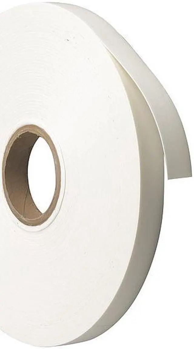 Main image of BRADY 19811 Double Sided Tape,B-156 Foam,1 in,White