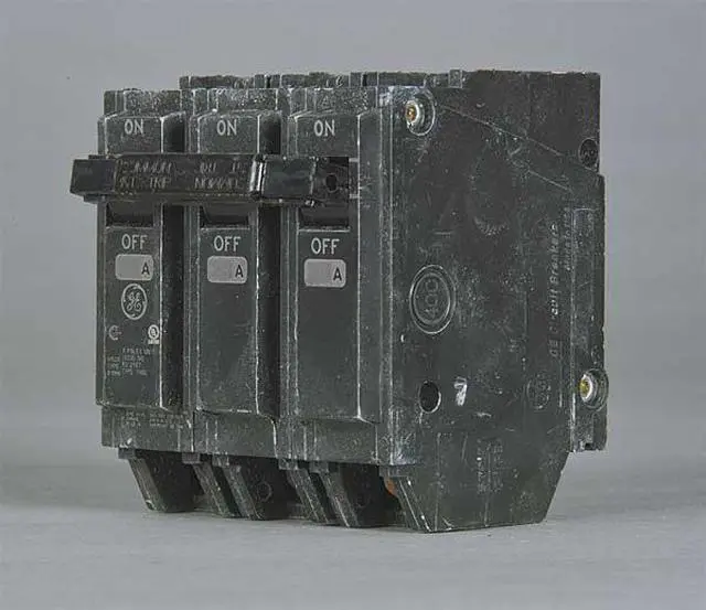 Alt view image 2 of 2 - GE Industrial - THQL32030 - 30A - 3 Pole - 120/240V - 10kAIC - Q-Line Series Circuit Breaker