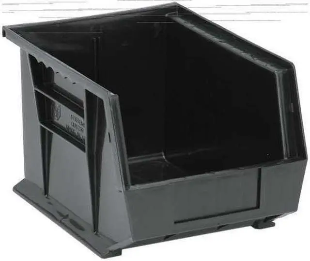 Alt view image 4 of 5 - QUANTUM STORAGE SYSTEMS QUS239CO Hang & Stack Storage Bin, Carbon Filled