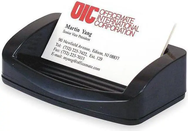 Main image of OFFICEMATE 22332 Business Card/Clip Holder