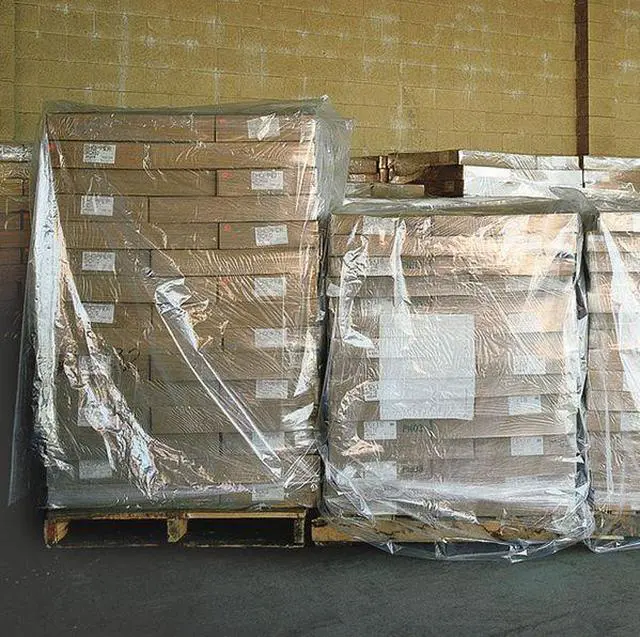 Main image of ZORO SELECT 2EWJ7 73" x 51" Pallet Cover, 3 mil, Clear, PK 50
