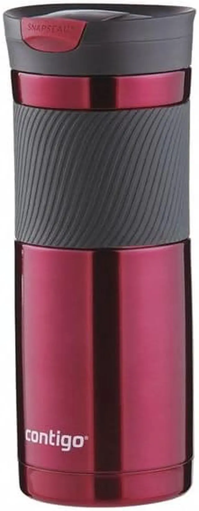 Alt view image 4 of 6 - Contigo 20 oz. Byron SnapSeal Stainless Steel Insulated Travel Mug - Vivacious