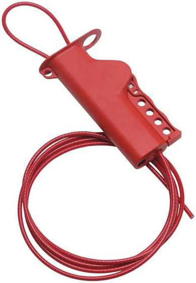 Alt view image 3 of 3 - BRADY 50943 Grip-Cinching Cable Lockout,8 ft. L