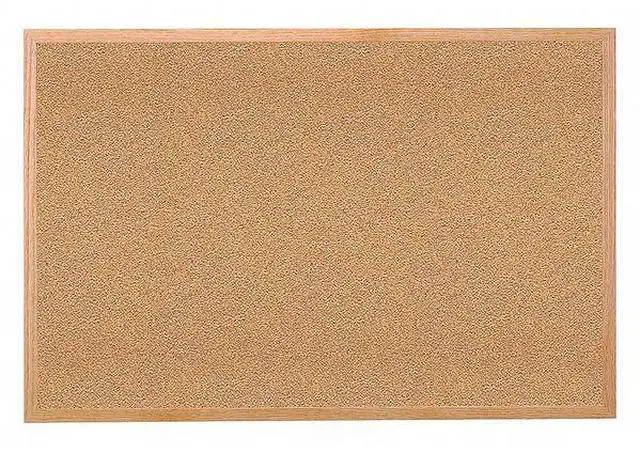 Alt view image 5 of 11 - Cork Bulletin Board 60x48", Wood Frame GHENT WK45