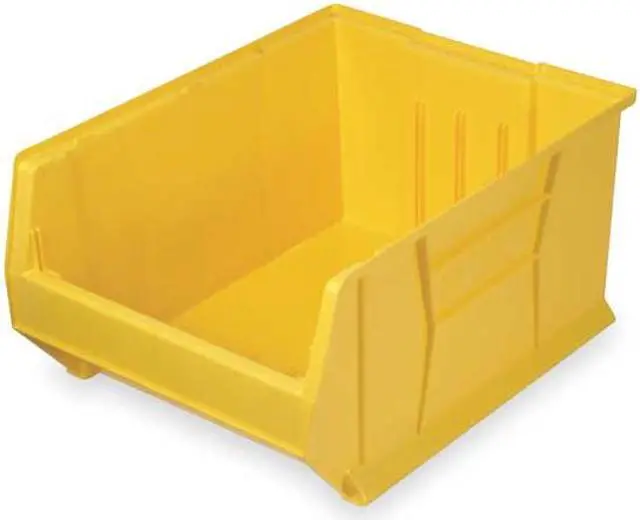 Alt view image 2 of 4 - QUANTUM STORAGE SYSTEMS QUS975YL Storage Bin, Polypropylene/Polyethylene,
