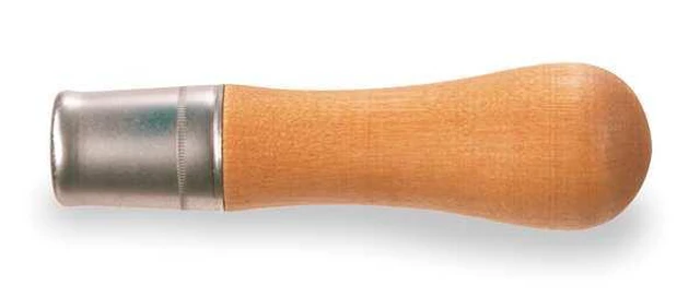 Alt view image 2 of 2 - File Handle, Wood, #0