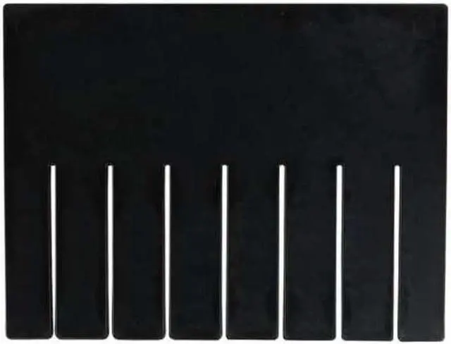 Main image of QUANTUM STORAGE SYSTEMS DS92080CO Plastic Divider, Black, 9 5/8 in L, 7 1/4 in