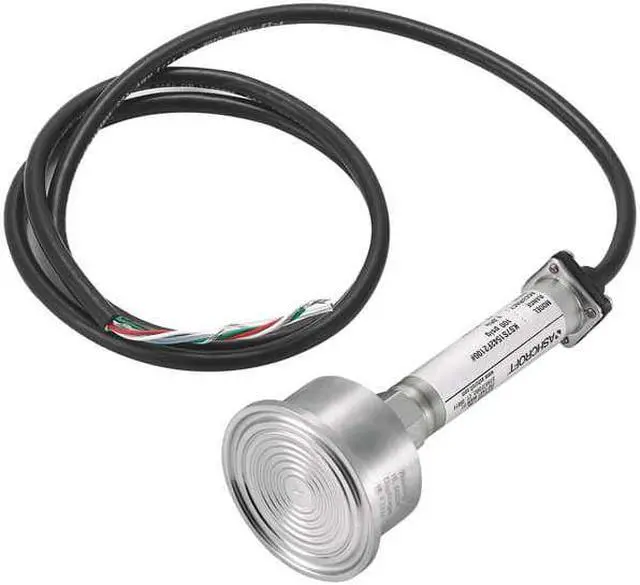 Main image of ASHCROFT KS7S1542F2200# Sanitary Transducer,Range 0 to 200 psi