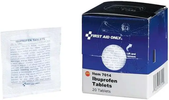 Alt view image 6 of 10 - First Aid Only Pain Relief,Tablet,PK20 FAE-7014