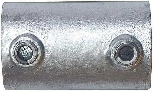 Main image of ZORO SELECT 4NXU9 Structural Pipe Fitting, External Coupling, Cast Iron, 1.5 in