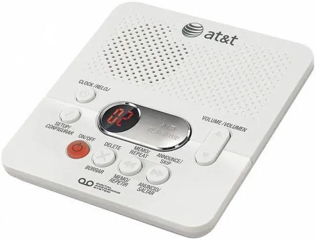 Alt view image 12 of 18 - ATT ATT1740 DIGITAL ANSWERING SYSTEM W/ 60 MIN