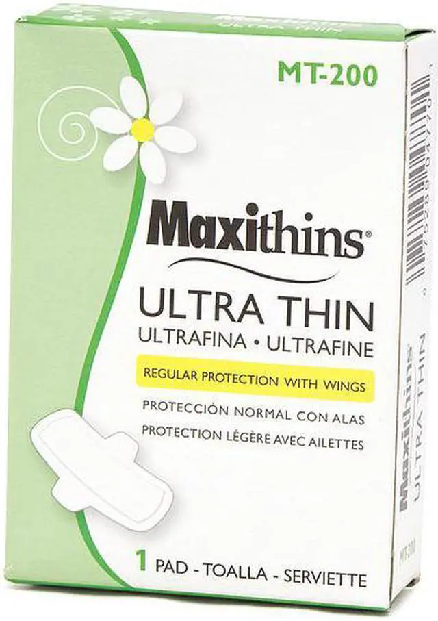 Alt view image 5 of 9 - Hospital Specialty Maxithins Ultra-Thin Pads 200/Carton MT200
