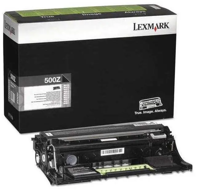 Alt view image 5 of 20 - Lexmark 50F0Z00 Lexmark 500Z Black Return Program Imaging Unit - 60000 Page Black - 1 Pack - OEM
