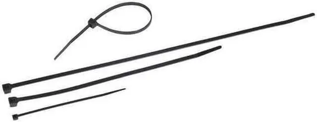 Alt view image 3 of 6 - Tatco Nylon Cable Ties 11 x 3/16 50 lb 500/Pack Black 22700